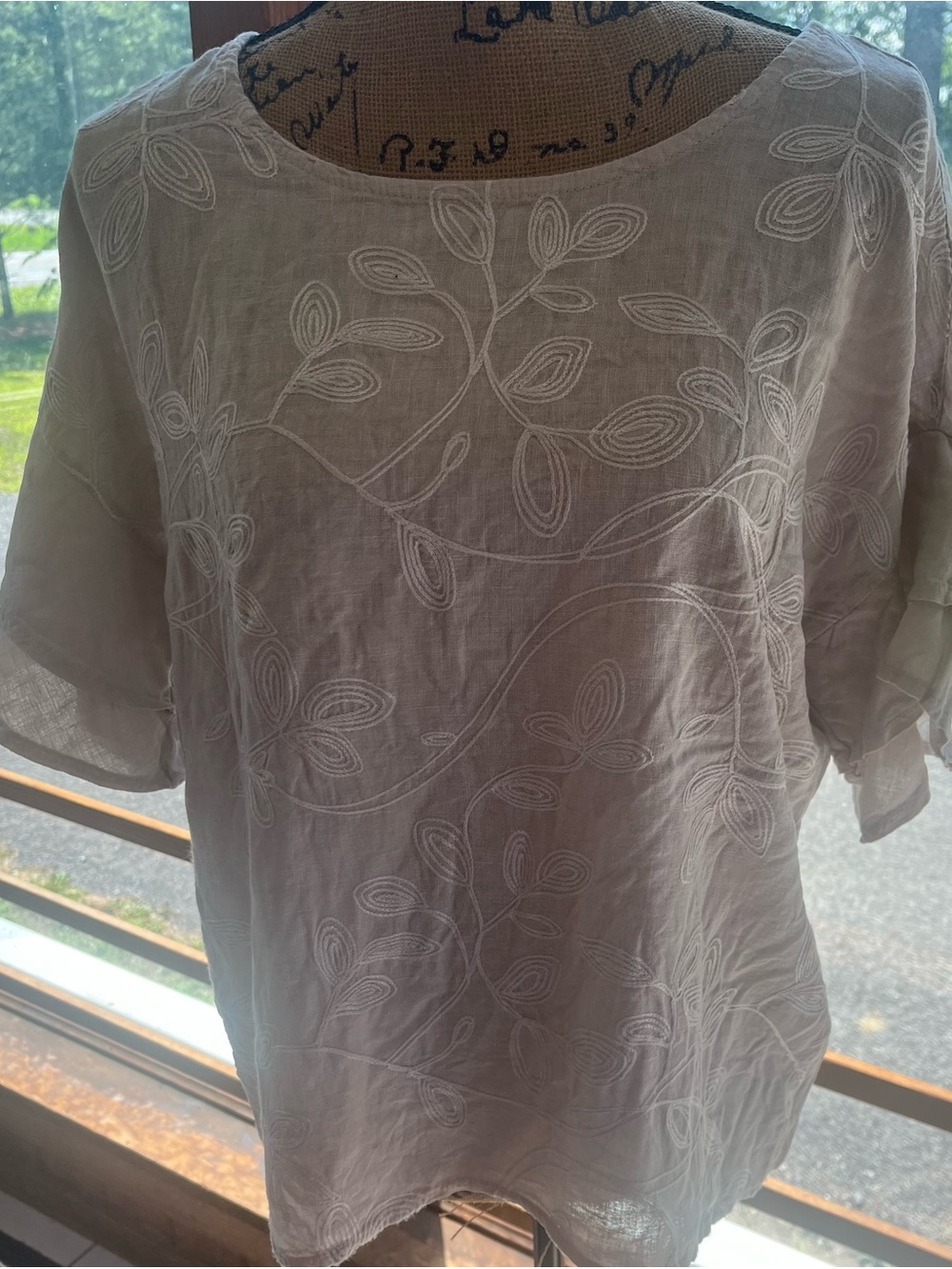 100% Linen Top